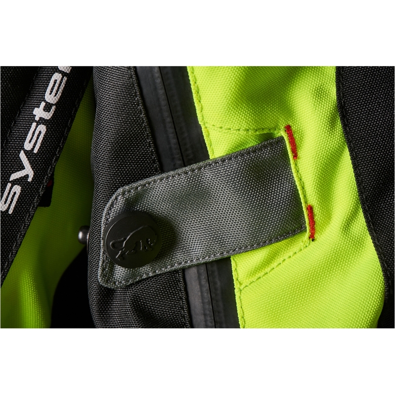 Bunda na motorku Furygan Apalaches černo-fluo žlutá