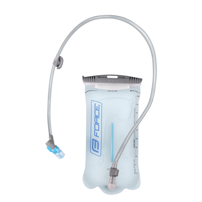 Cyklo batoh FORCE Berry Ace Plus 12 l modro-fluo zelený s hydrovakem výprodej