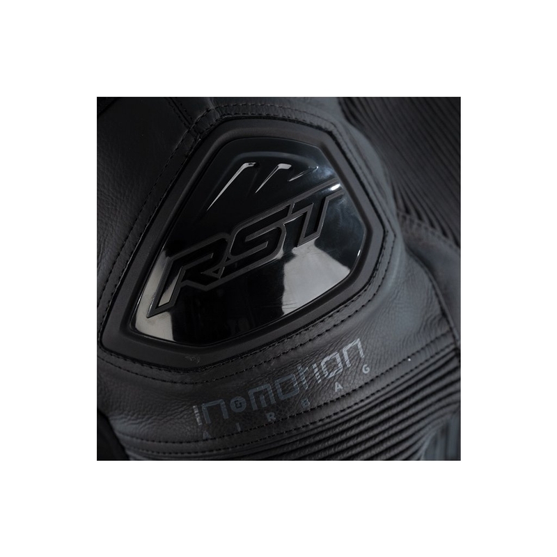 Jednodílná kombinéza na motorku RST Pro Series Airbag černo-šedo-fluo žlutá výprodej