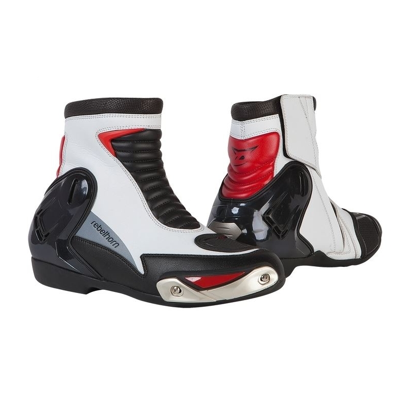 Boty na motorku Rebelhorn Fuel II CE bílo-černé výprodej