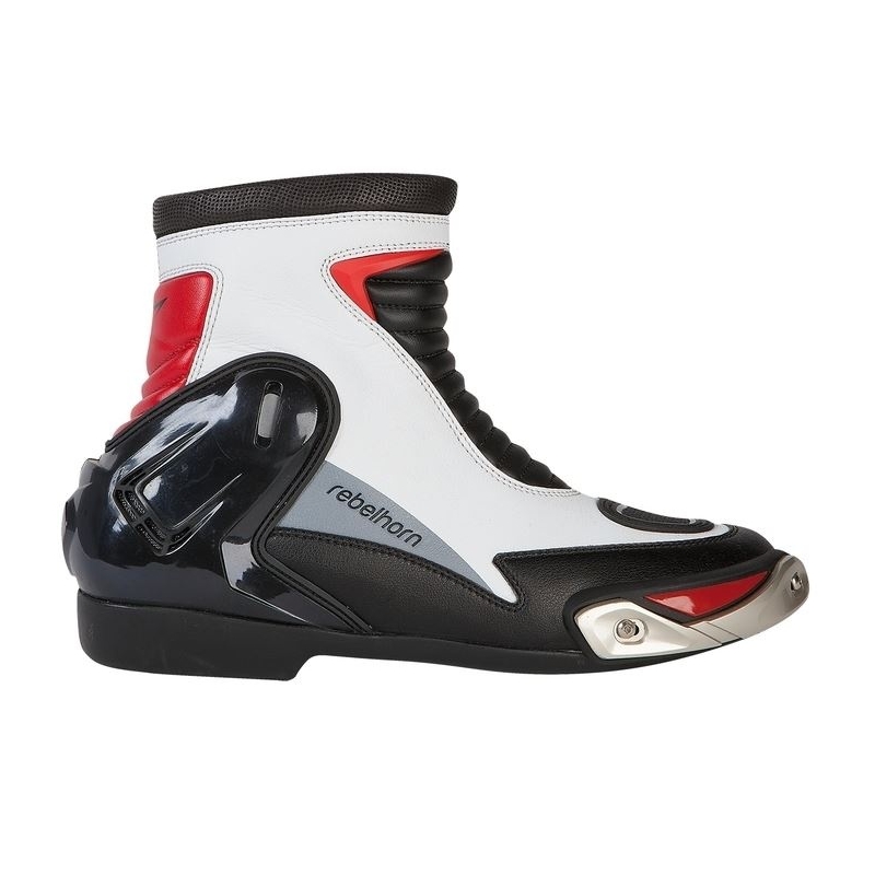 Boty na motorku Rebelhorn Fuel II CE bílo-černé výprodej