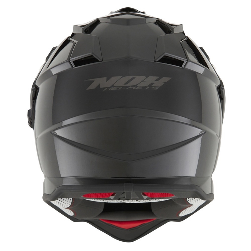 Enduro přilba NOX N312 černá lesklá