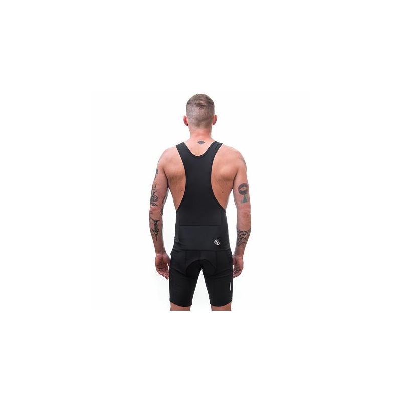 SENSOR CYKLO ENTRY pánské kalhoty krátké se šlemi true black výprodej