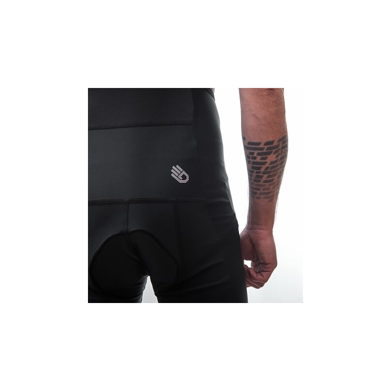 SENSOR CYKLO ENTRY pánské kalhoty krátké se šlemi true black výprodej