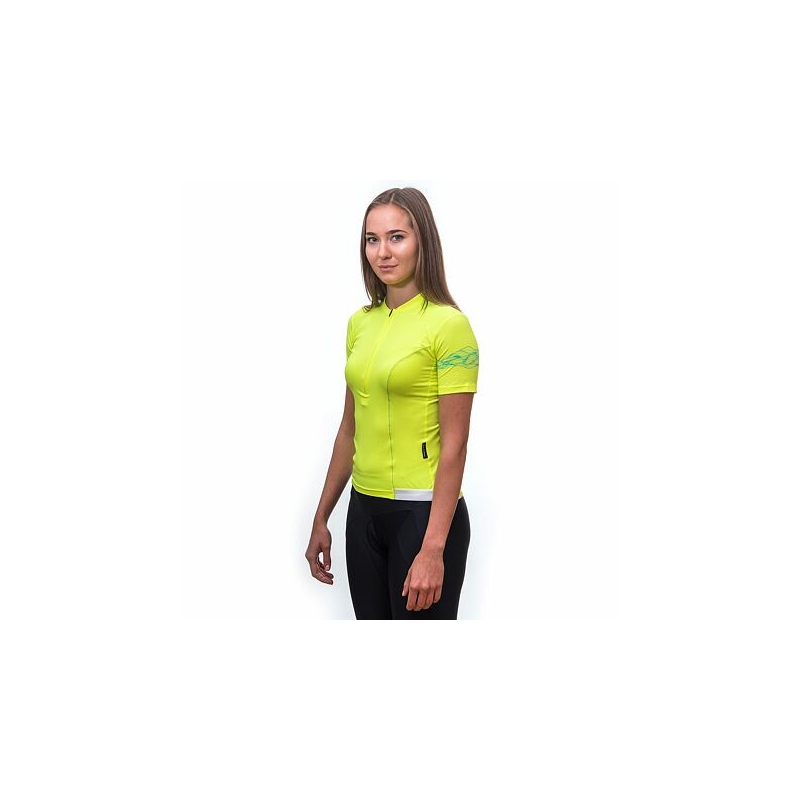 SENSOR COOLMAX ENTRY dámský dres kr.rukáv neon yellow výprodej
