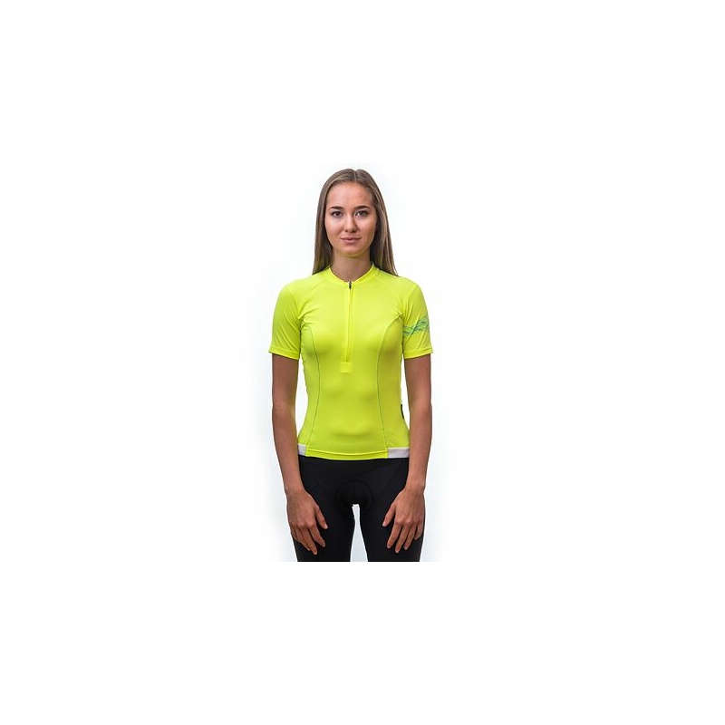 SENSOR COOLMAX ENTRY dámský dres kr.rukáv neon yellow výprodej
