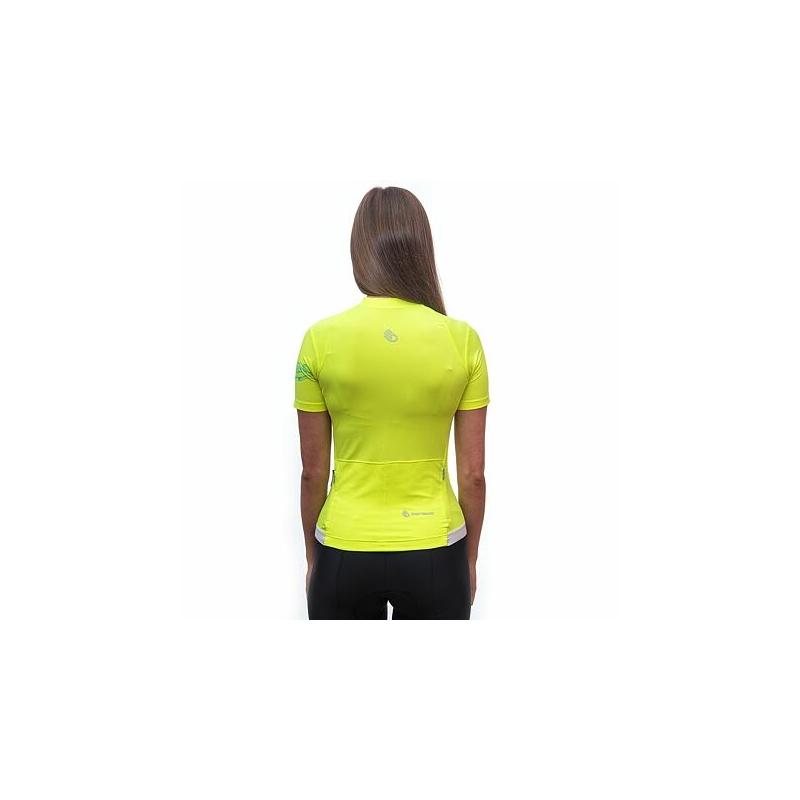 SENSOR COOLMAX ENTRY dámský dres kr.rukáv neon yellow výprodej