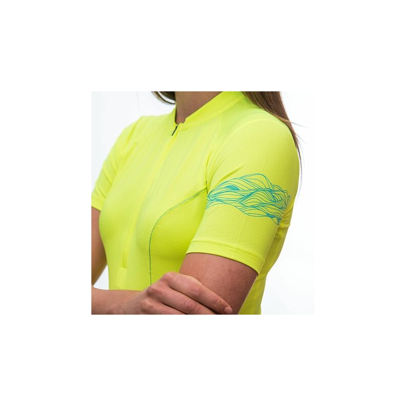 SENSOR COOLMAX ENTRY dámský dres kr.rukáv neon yellow výprodej
