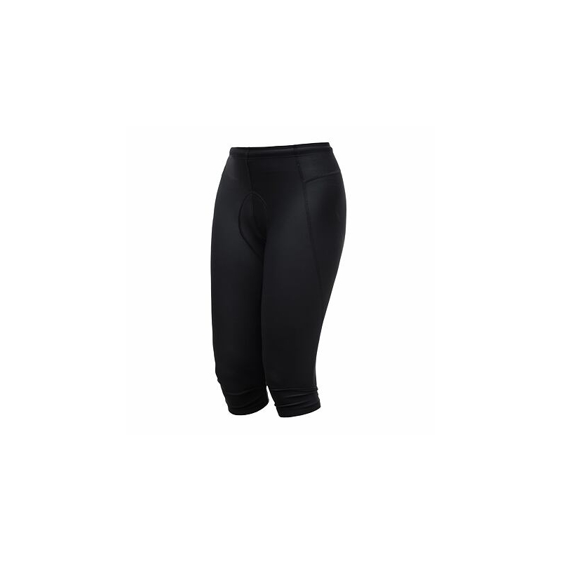 SENSOR CYKLO ENTRY dámské kalhoty 3/4 true black výprodej