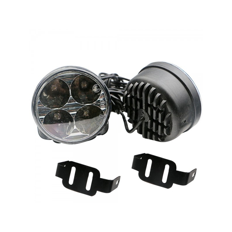 Světla denního osvětlení Superlight DRL 4 LED diody kulatá