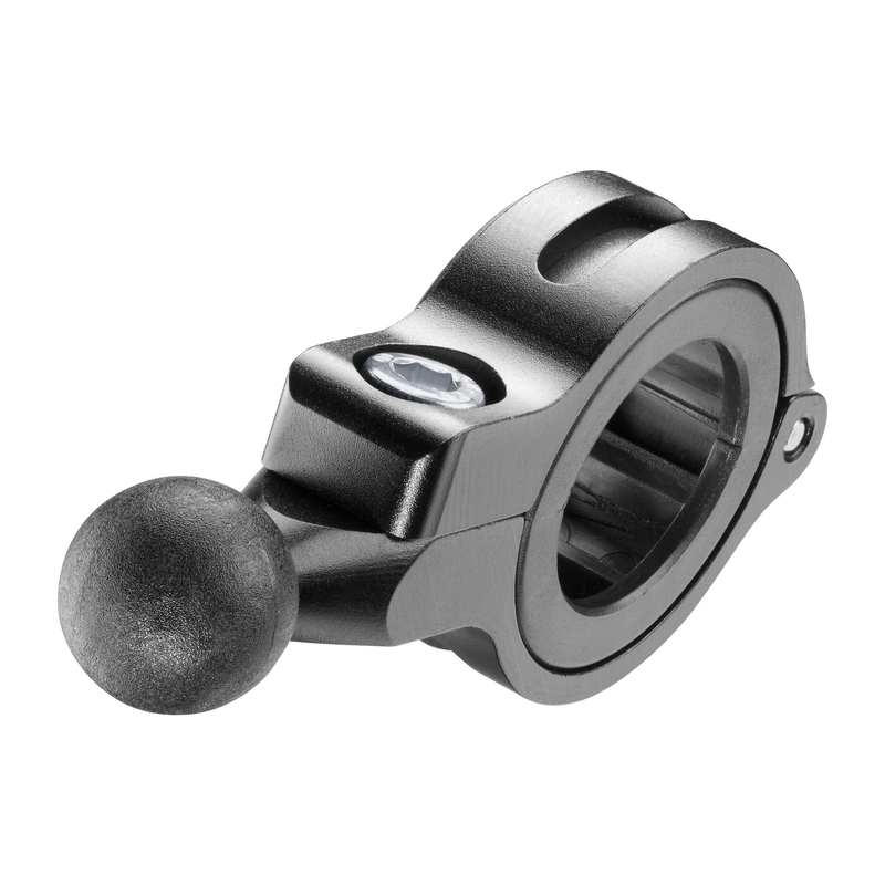 Úchyt na řídítka nebo zrcátko pro pouzdra Interphone se 17mm kloubem