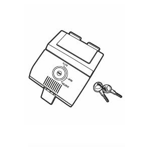 Zamykací mechanismus SHAD pro SH50