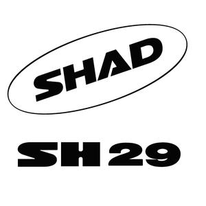 Samolepky SHAD D1B291ETR bílá pro SH29