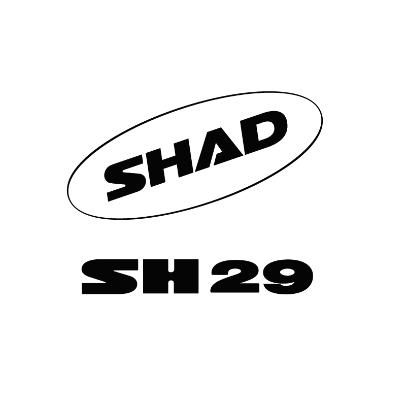 Samolepky SHAD bílá pro SH29