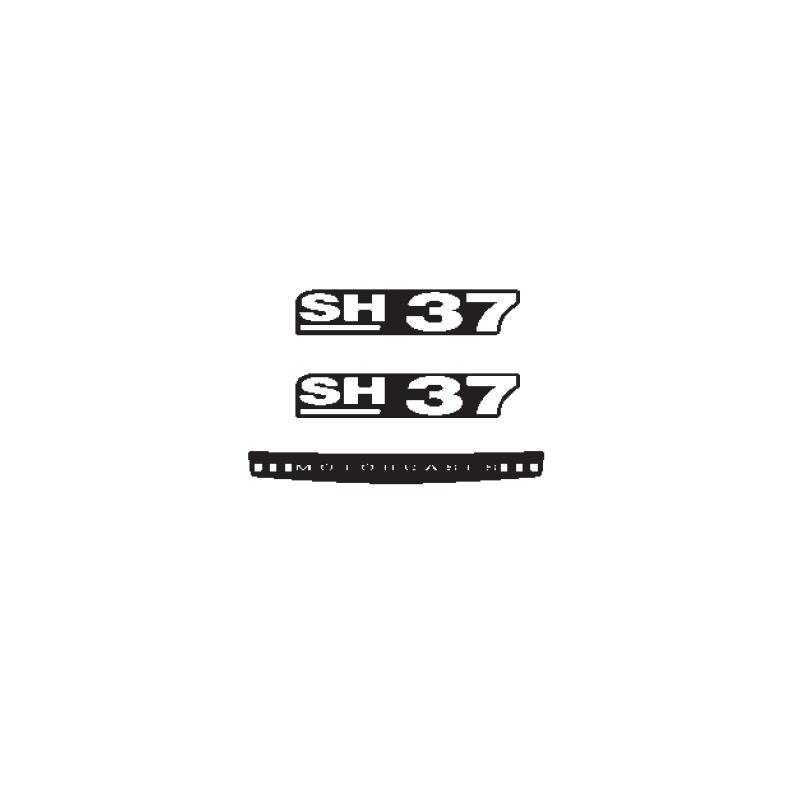 Samolepky SHAD pro SH37
