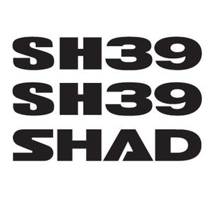 Samolepky SHAD D1B39ETR pro SH39