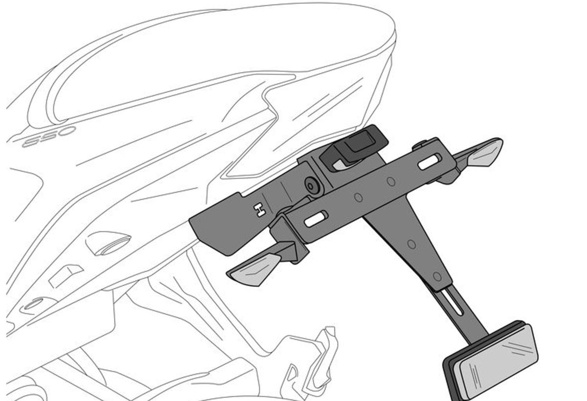 Spare support for reflector PUIG 4480I nerez