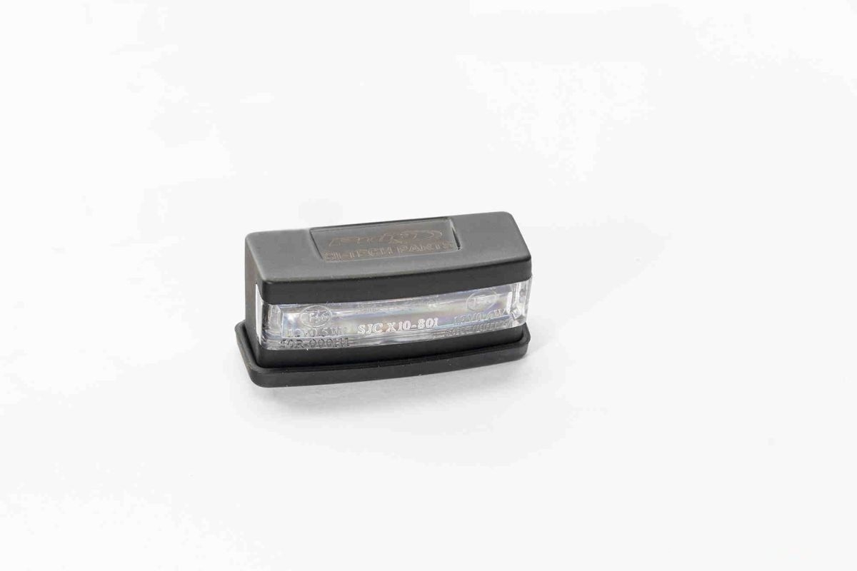 Světlo na držák SPZ PUIG 5577N černý plastové s LEDs