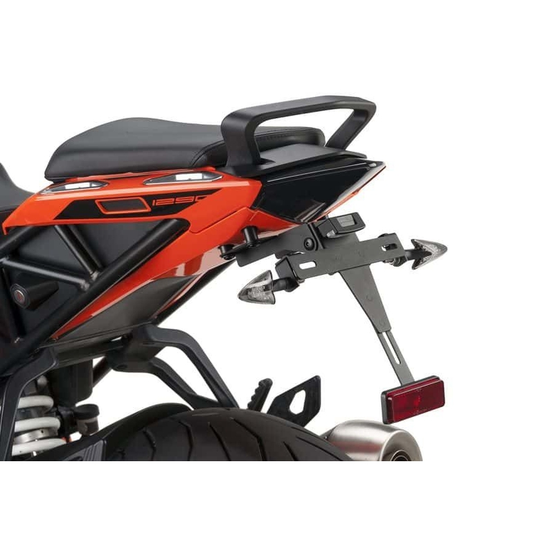 Nastavitelný držák SPZ PUIG černý pro KTM Super Duke 1290 GT 2016-2024