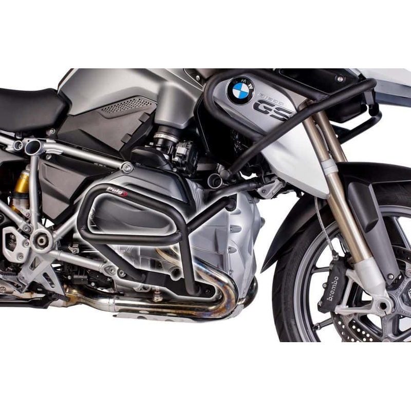 Ochranné rámy motoru PUIG d 25mm černý