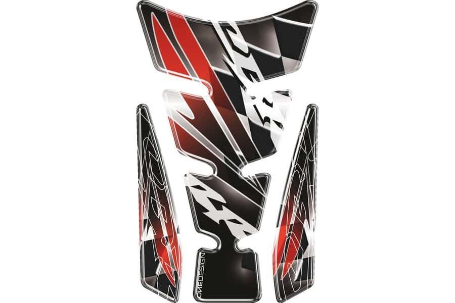 Tankpad PUIG WINGS 4784P stříbrná s boční částí