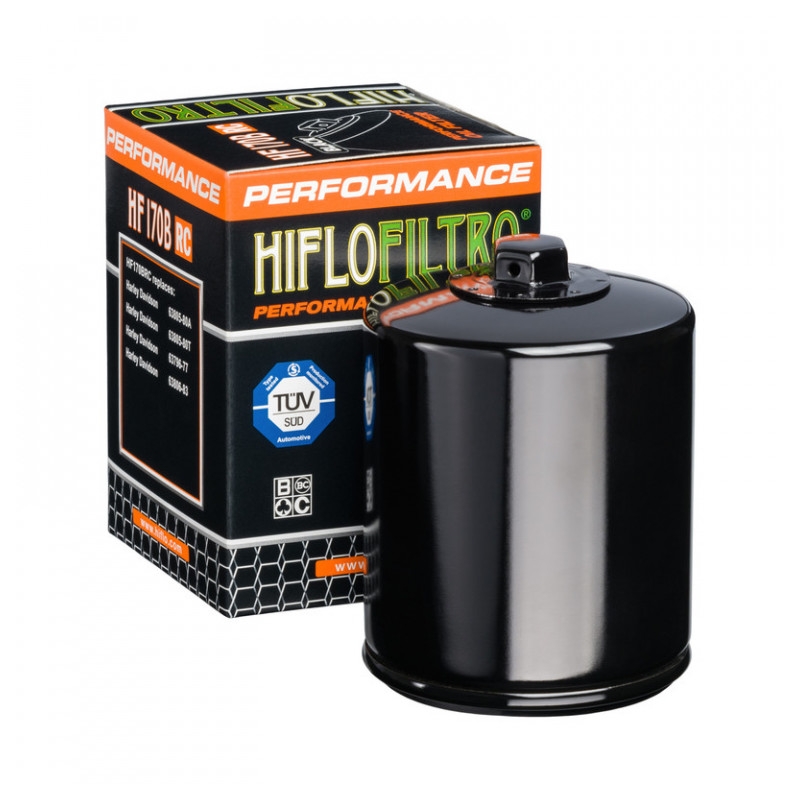 Olejový filtr HIFLOFILTRO Závodní černá