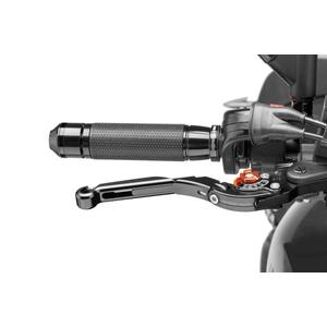 Páčka brzdy bez adaptéru PUIG rozšiřitelná skládací černá/oranžová