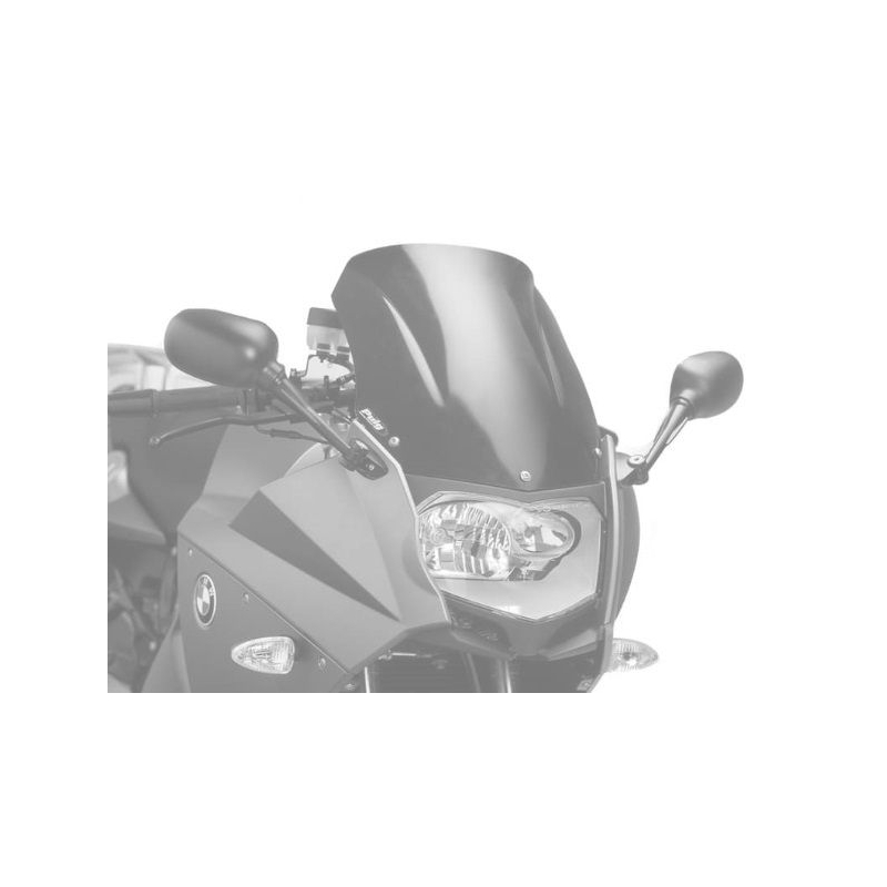 Plexi štít PUIG RACING kouřová pro BMW F 800 S 2006-2011, BMW F 800 ST 2006-2013