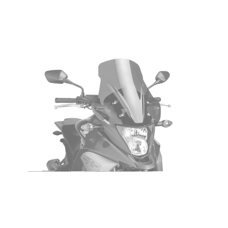 Plexi štít PUIG TOURING černý pro HONDA VFR 800 X Crossrunner 2011-2014