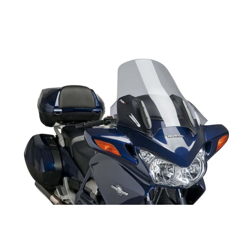 Plexi štít PUIG TOURING kouřová pro HONDA ST/STX 1300 Pan European 2002-2013