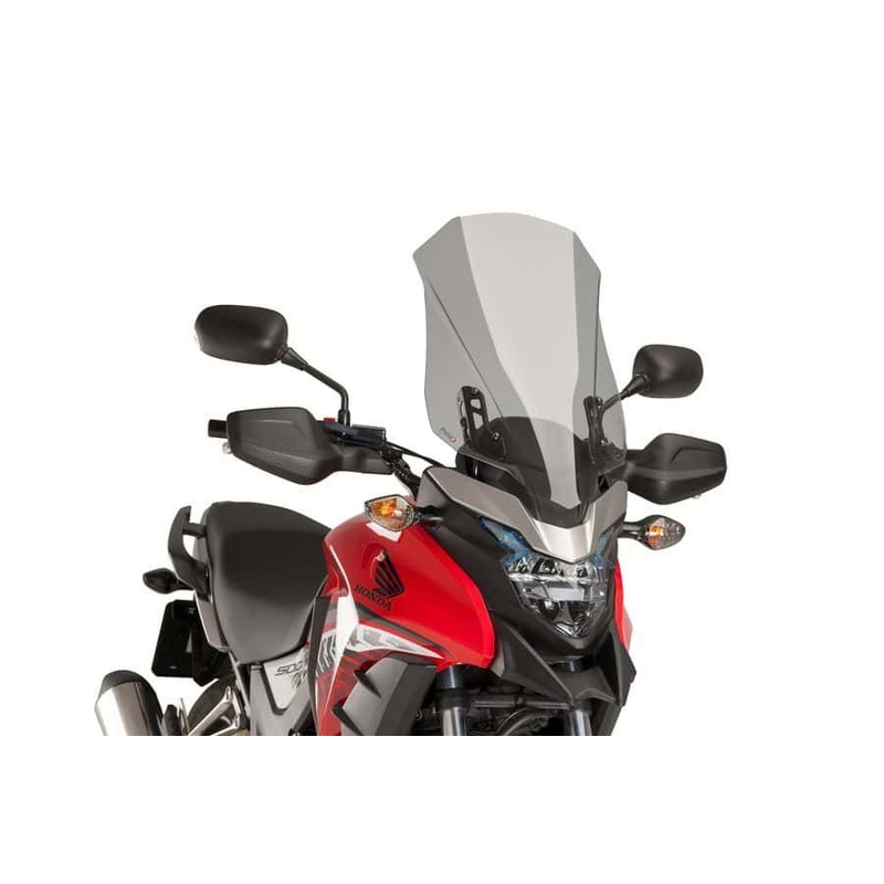 Plexi štít PUIG TOURING kouřová pro HONDA CB 500 X / XA 2016-2024