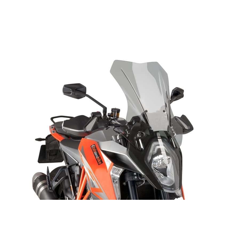 Plexi štít PUIG TOURING kouřová pro KTM Super Duke 1290 / R 2016-2018