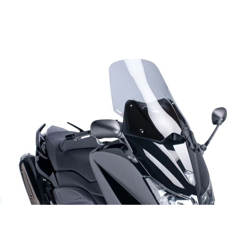 Plexi štít PUIG V-TECH LINE TOURING kouřová pro YAMAHA XP 530 T-MAX 2012-2016
