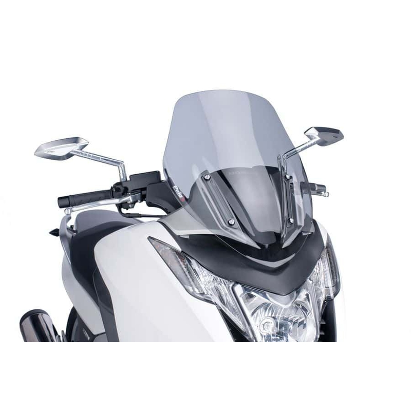 Plexi štít PUIG V-TECH LINE SPORT kouřová pro HONDA NC 700 D Integra 2012-2013, HONDA NC 750 D Integra 2014-2019