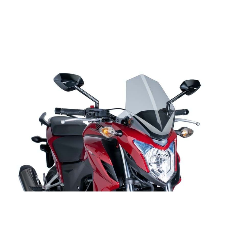 Plexi štít PUIG NEW GEN. SPORT kouřová pro HONDA CB 500 F 2013-2015