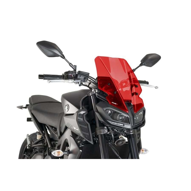 Plexi štít PUIG NEW. GEN TOURING červená