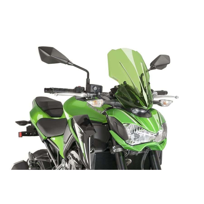 Plexi štít PUIG NEW. GEN TOURING zelená