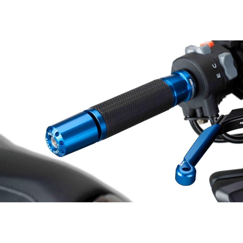 Závažíčka řidítek PUIG LONG modrá pro KYMCO AK 550 Premium 2024