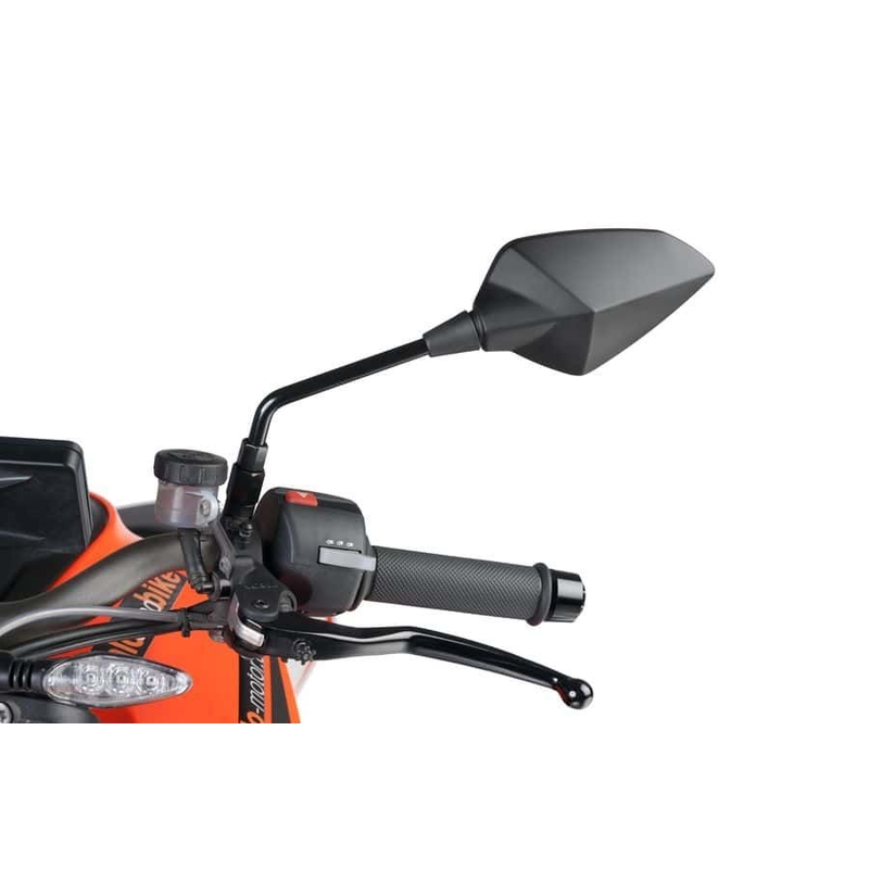 Zpětné zrcátko PUIG RS1 WITH BAR černý levé (včetně kitu adaptéru) výprodej