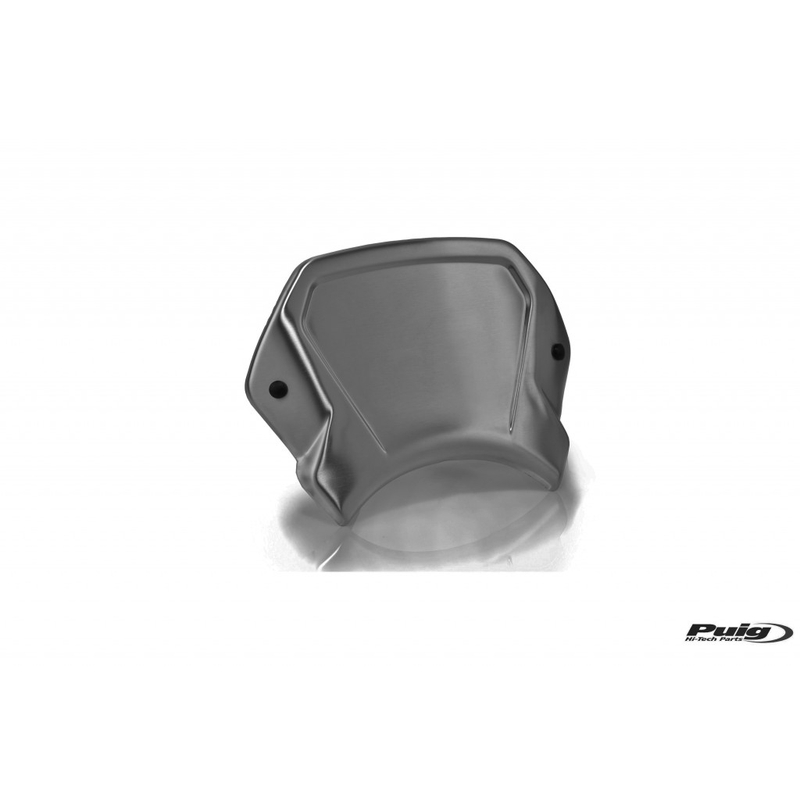 Plexi štít PUIG FRONTAL PLATE černý hliník pro HONDA CMX 500 Rebel 2017-2024