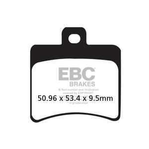 Brzdové destičky EBC SFAC298