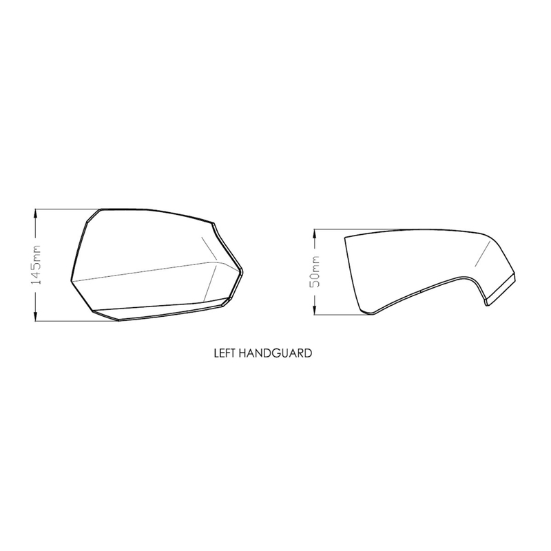 Chrániče páček PUIG MAXISCOOTER kouřová