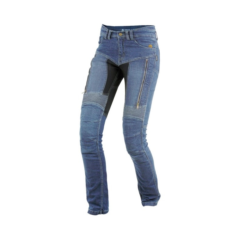 Dámské kevlarové jeansy Trilobite TUV CE - prodloužené výprodej