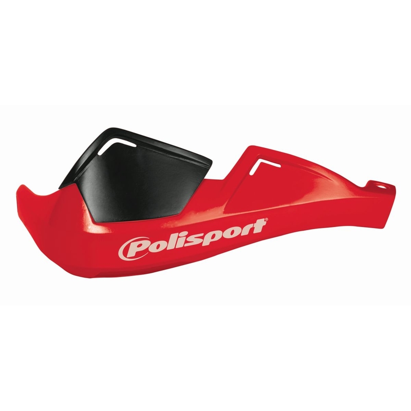 Chrániče páček POLISPORT EVOLUTION INTEGRAL s montážní sadou (Ø22 mm) červená CR 04