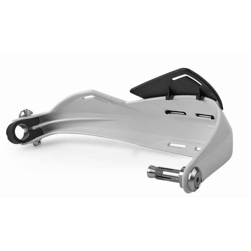 Chrániče páček POLISPORT EVOLUTION INTEGRAL s montážní sadou (Ø22 mm) červená CR 04