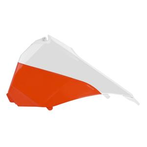 Kryty airboxu POLISPORT bílo/oranžová KTM