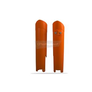 Kryty přední vidlice POLISPORT (pár) oranžová KTM