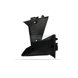 Spoilery chladiče POLISPORT (pár) černý