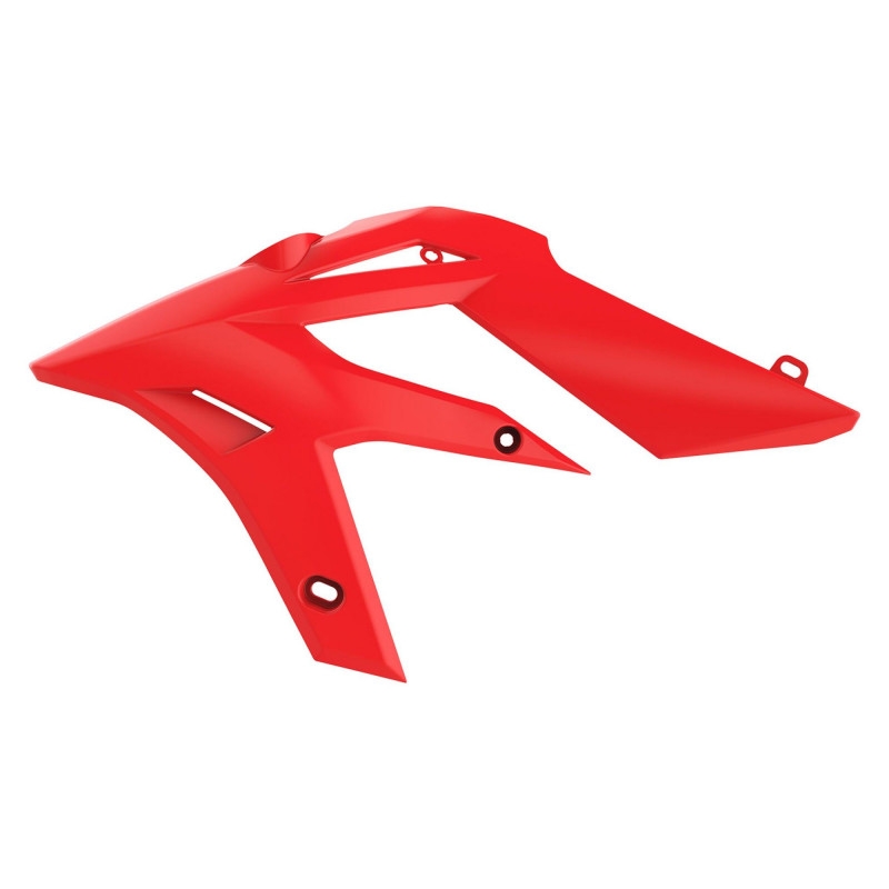 Spoilery chladiče POLISPORT (pár) Červená Beta pro BETA Xtrainer 250 2015-2023, BETA Xtrainer 300 2015-2023
