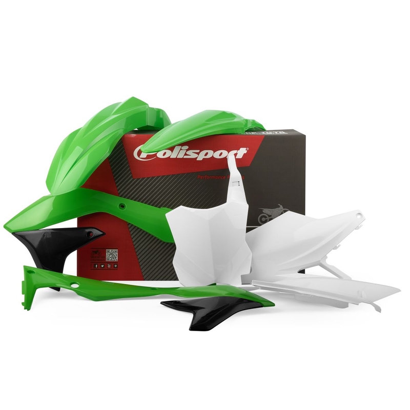 Sada plastů POLISPORT OEM barva pro KAWASAKI KX 450 (F) 2016-2018